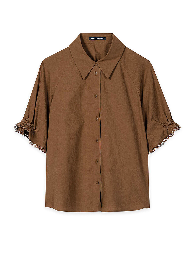 Luisa Cerano Blusa marrón 44