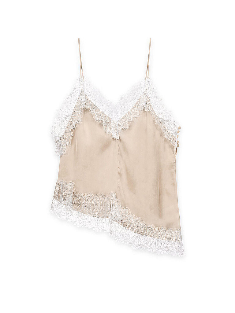 Luisa Cerano Top - Lencería beige