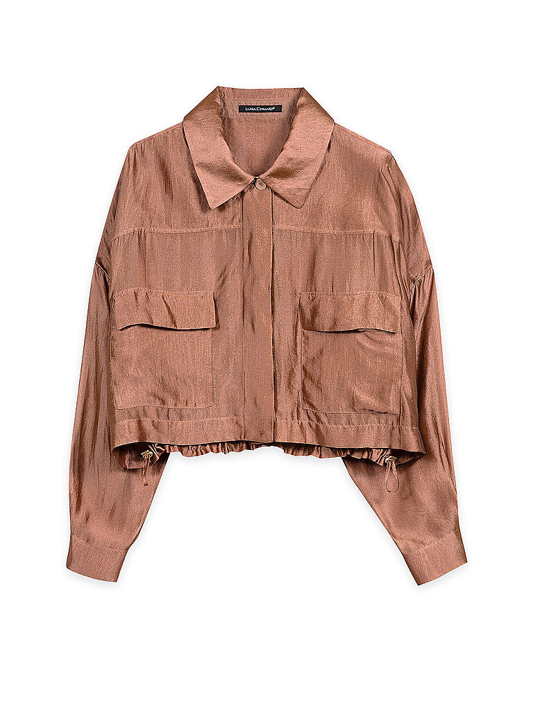 Luisa Cerano Overshirt rojo