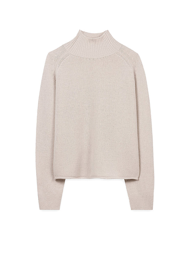 Luisa Cerano Jersey de cuello alto crema