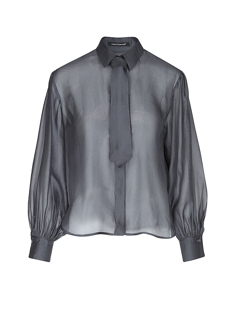 Luisa Cerano Blusa camisera gris