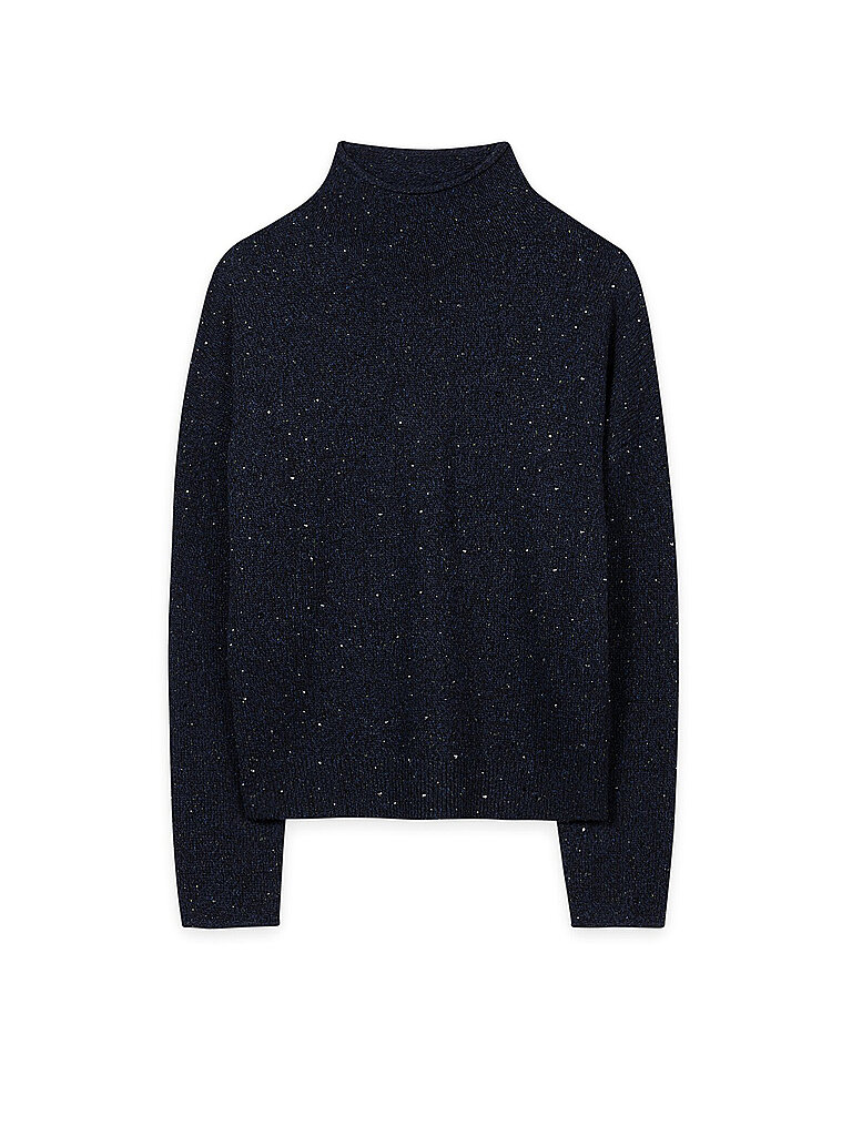 Luisa Cerano Jersey de cuello alto azul