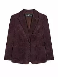 LUISA CERANO | Blazer | Rojo oscuro