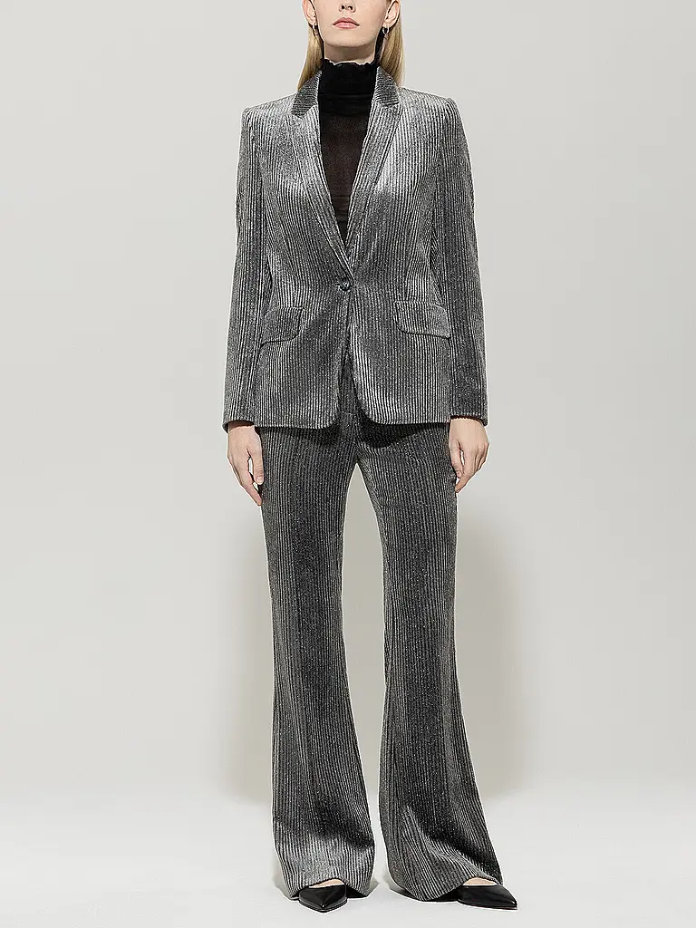 LUISA CERANO | Blazer | Gris claro