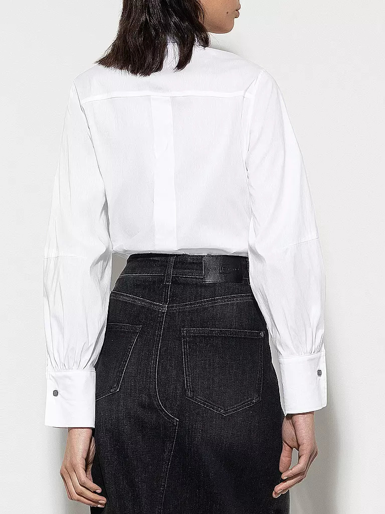 LUISA CERANO | Blusa camisera | Blanco