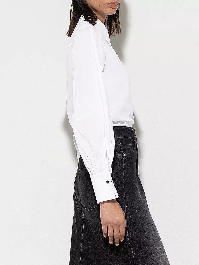 LUISA CERANO | Blusa camisera | Blanco