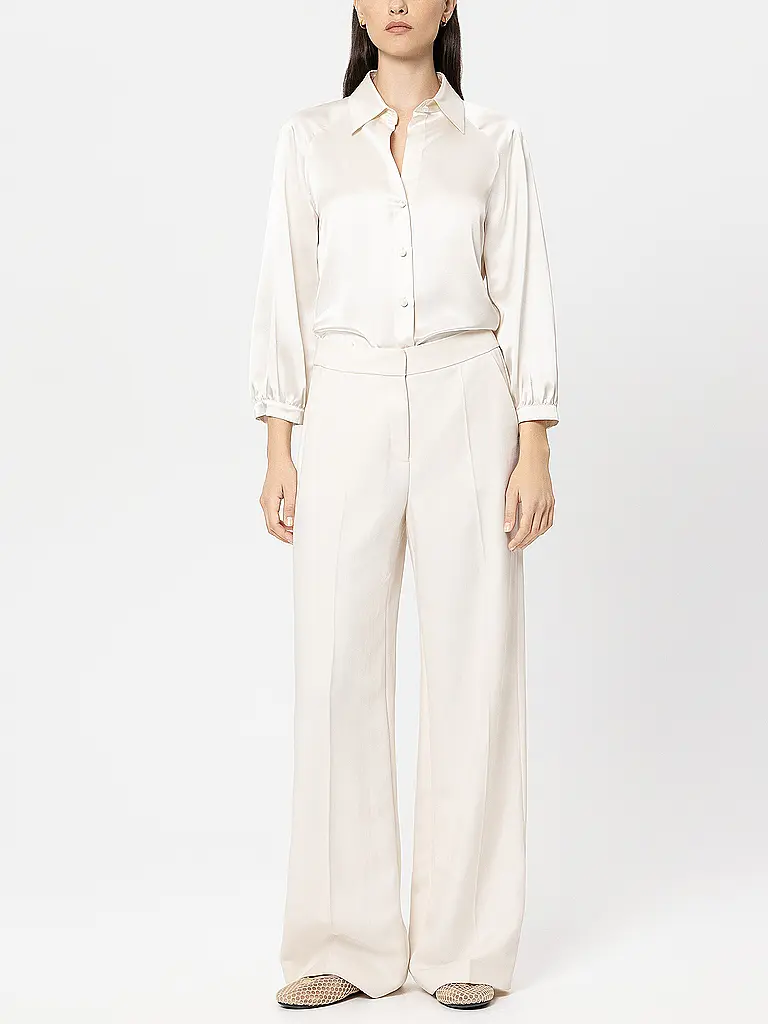 LUISA CERANO | Blusa de seda | Crema