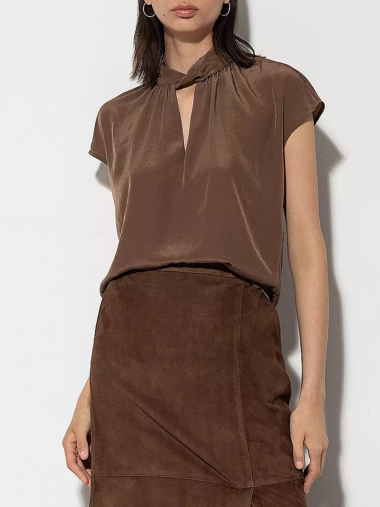 LUISA CERANO | Blusa | Marrón