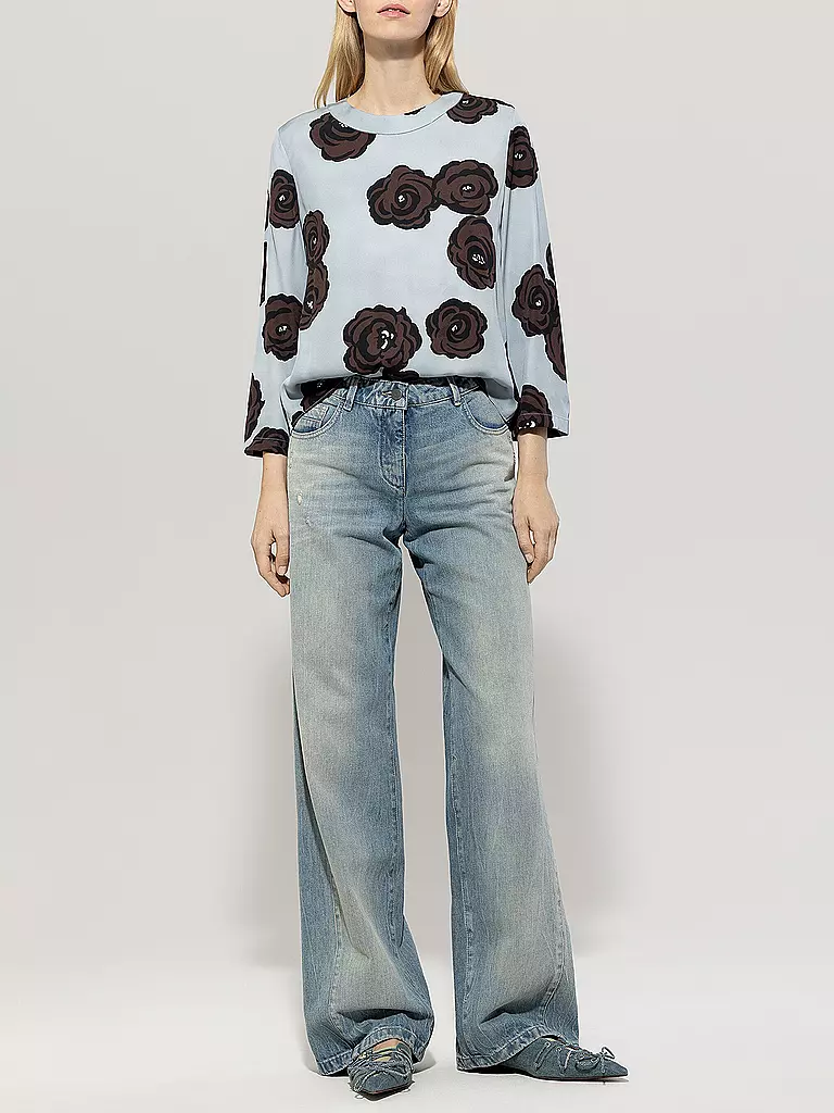 LUISA CERANO | Bluse | Azul claro