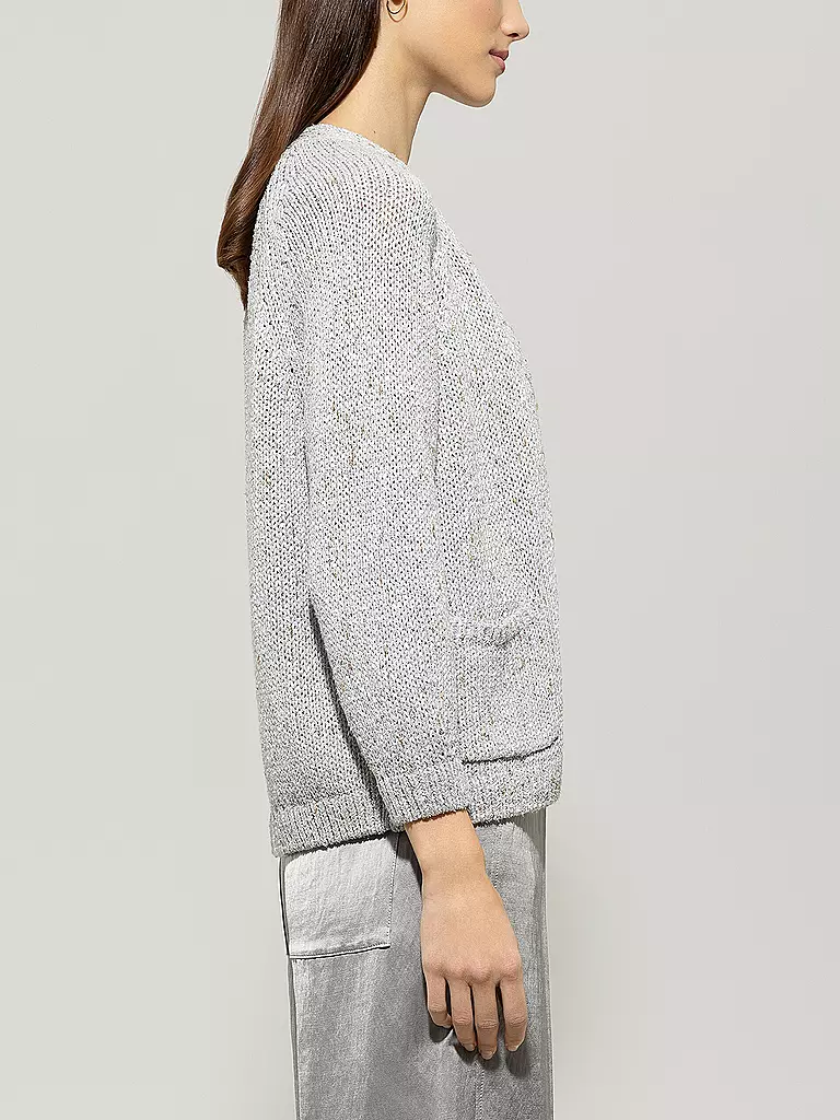 LUISA CERANO | Cárdigan | Gris