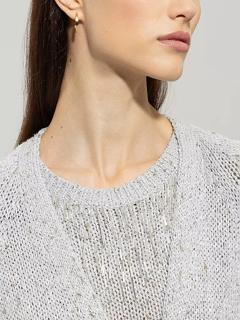 LUISA CERANO | Cárdigan | Gris