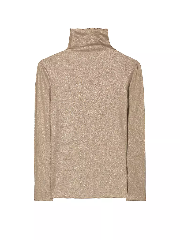 LUISA CERANO | Camiseta de cuello alto | Oro