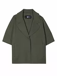 LUISA CERANO | Capa - Poncho | Oliva