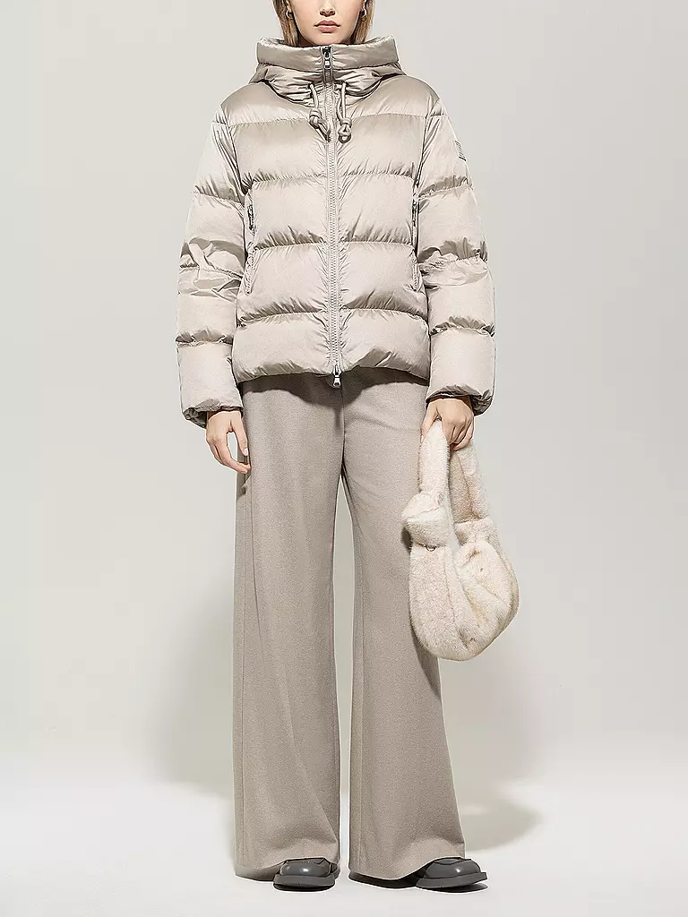 LUISA CERANO | Chaqueta acolchada de plumón | beige