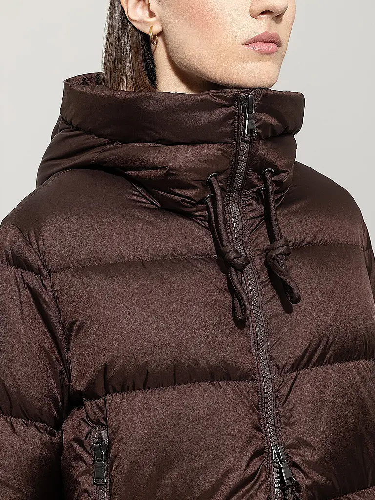 LUISA CERANO | Chaqueta acolchada de plumón | Marrón