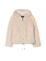 LUISA CERANO | Chaqueta con aspecto de piel | Crema