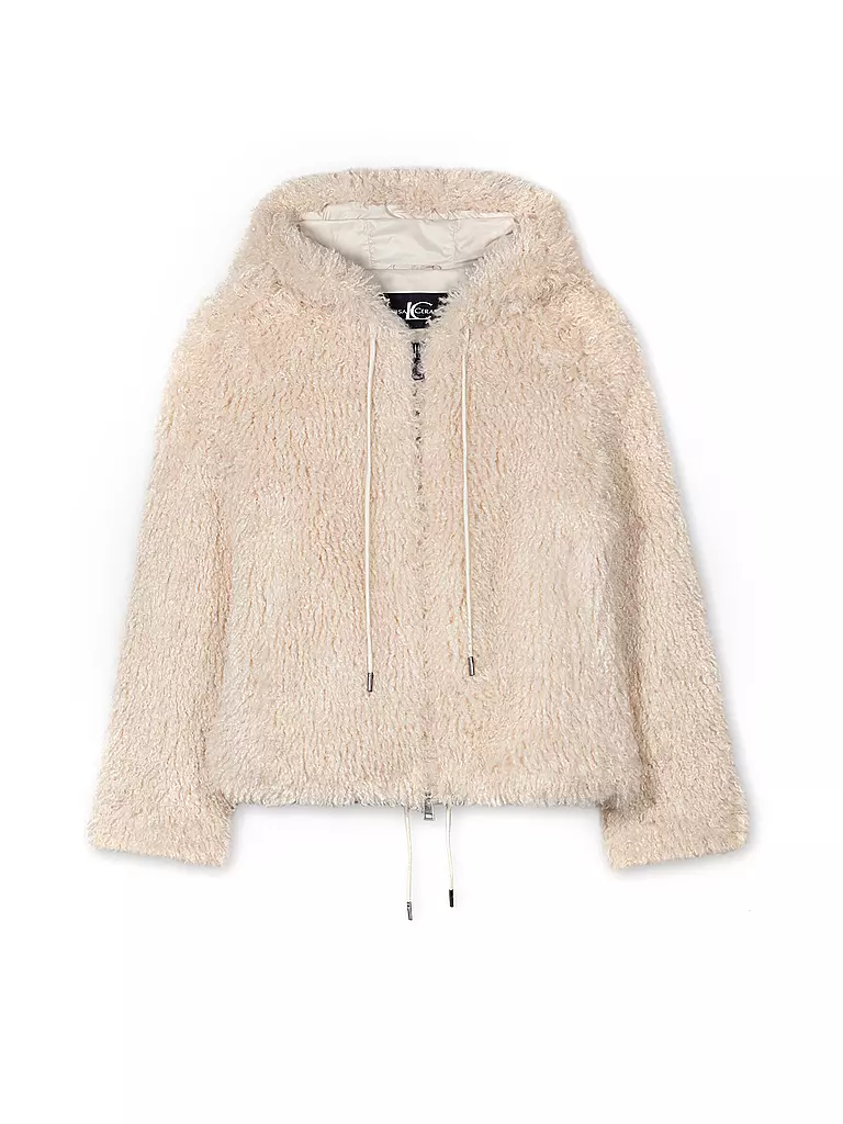 LUISA CERANO | Chaqueta con aspecto de piel | Crema