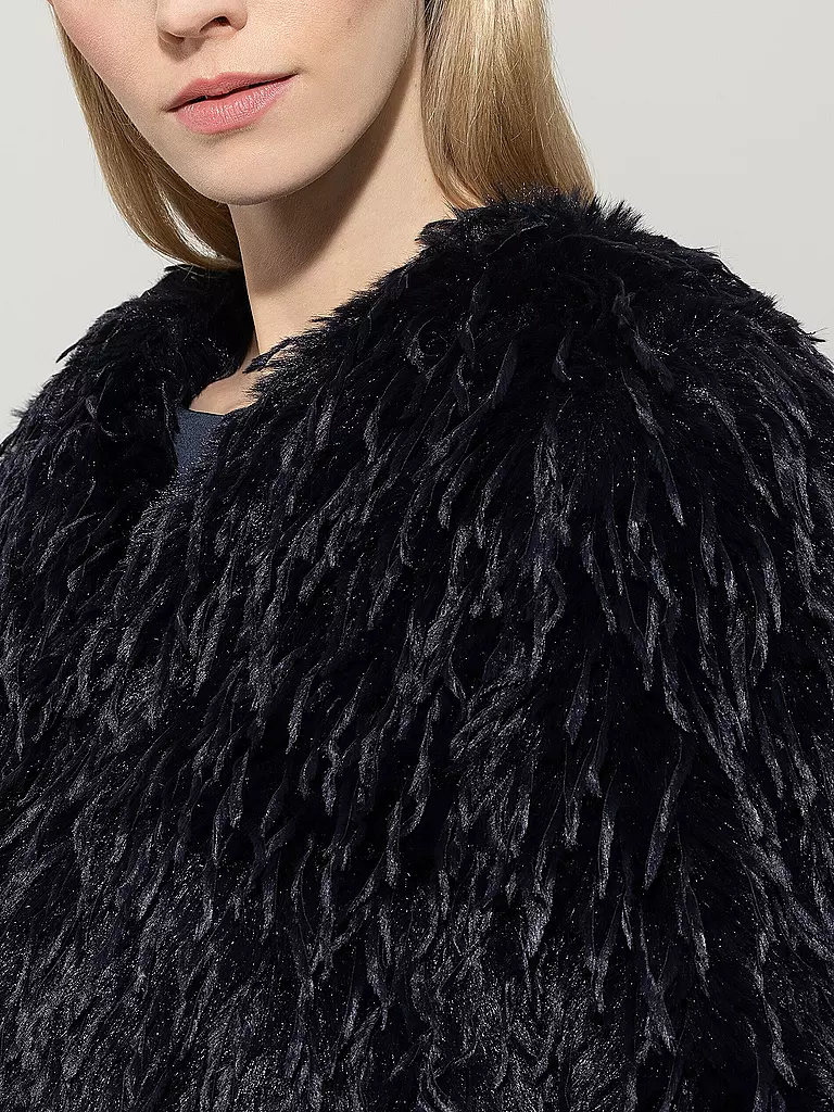 LUISA CERANO | Chaqueta corta con aspecto de piel | 