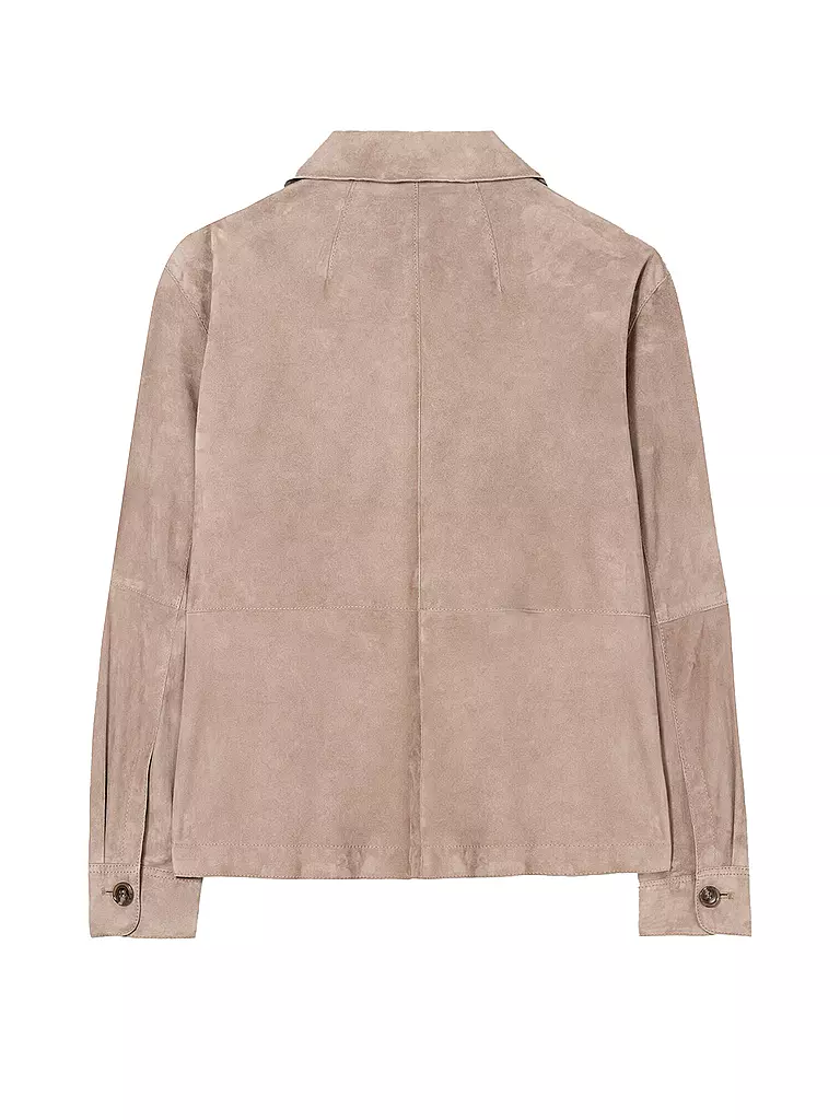 LUISA CERANO | Chaqueta de cuero | Marrón