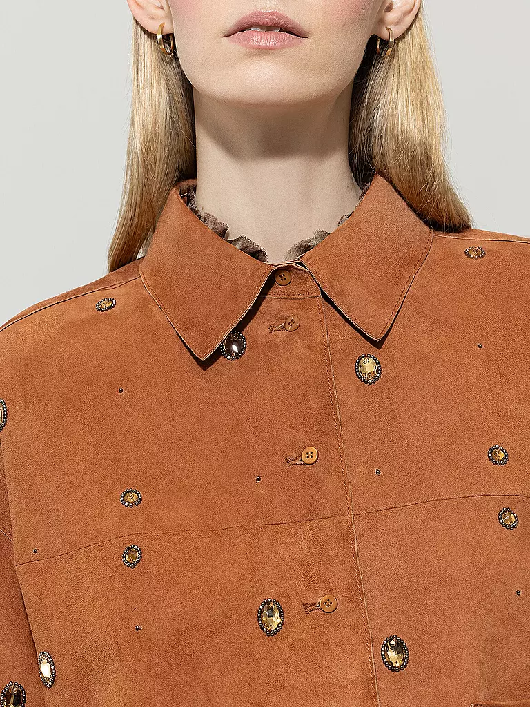 LUISA CERANO | Chaqueta de cuero | 