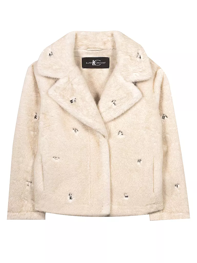 LUISA CERANO | Chaqueta de imitación de piel | beige