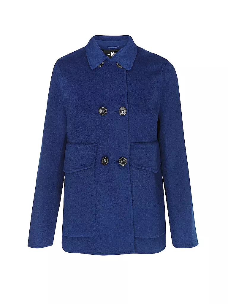 LUISA CERANO | Chaqueta de lana | Azul oscuro