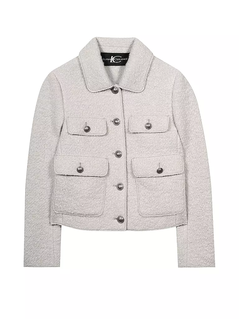 LUISA CERANO | Chaqueta de lana | beige