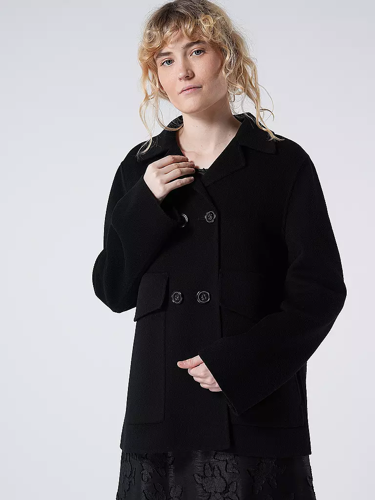 LUISA CERANO | Chaqueta de lana | Negro