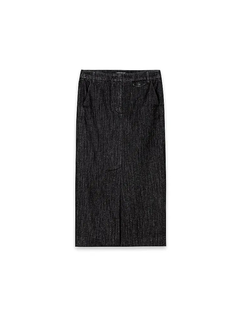 LUISA CERANO | Falda vaquera | Negro