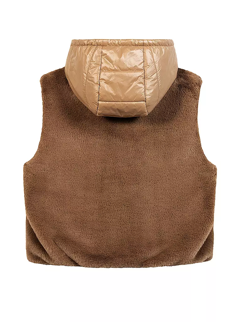 LUISA CERANO | Gilet en imitación de piel | 