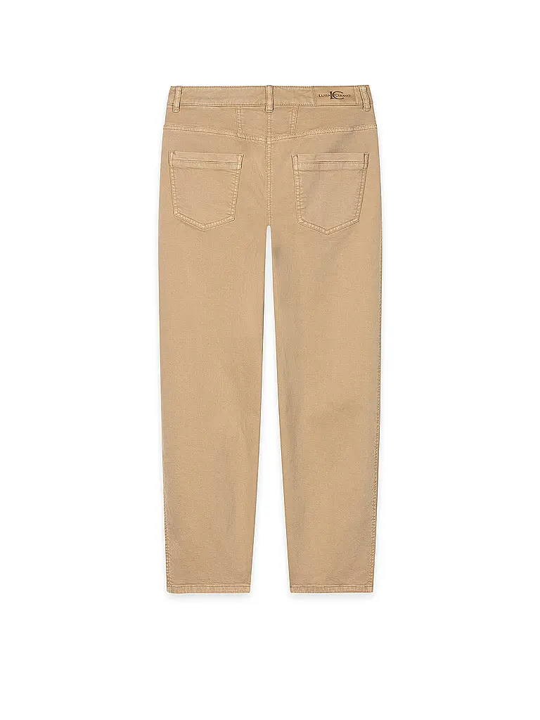 LUISA CERANO | Jeans Balloon Fit | Camel