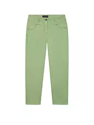 LUISA CERANO | Jeans corte recto 7/8 | Verde