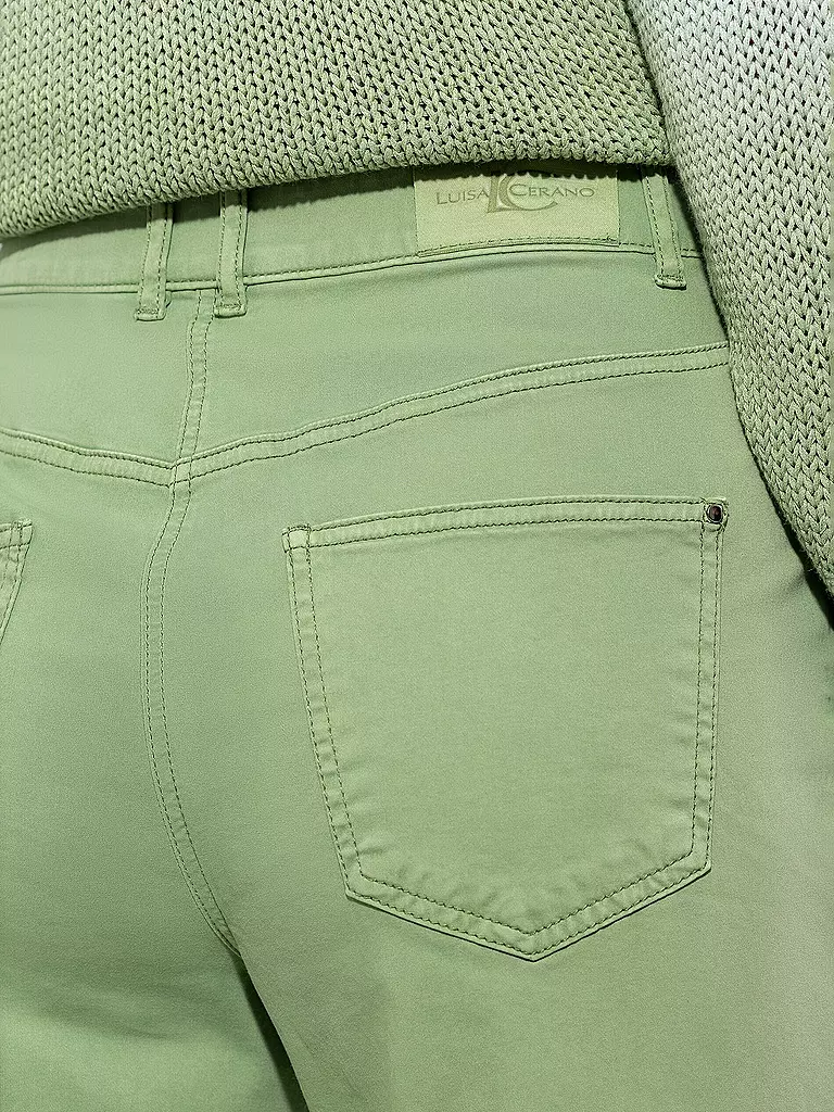 LUISA CERANO | Jeans corte recto 7/8 | 