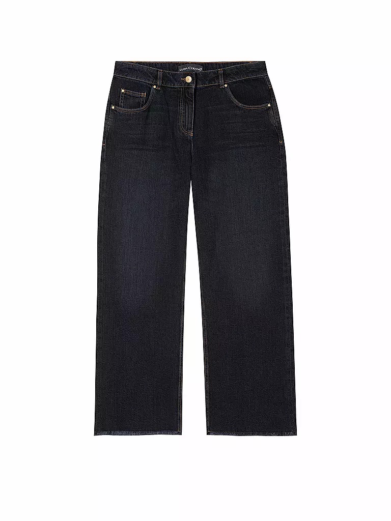 LUISA CERANO | Jeans de pierna ancha | Negro