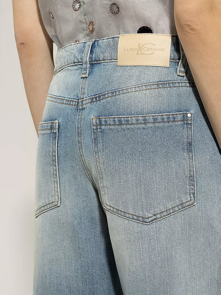 LUISA CERANO | Jeans de pierna ancha | Azul