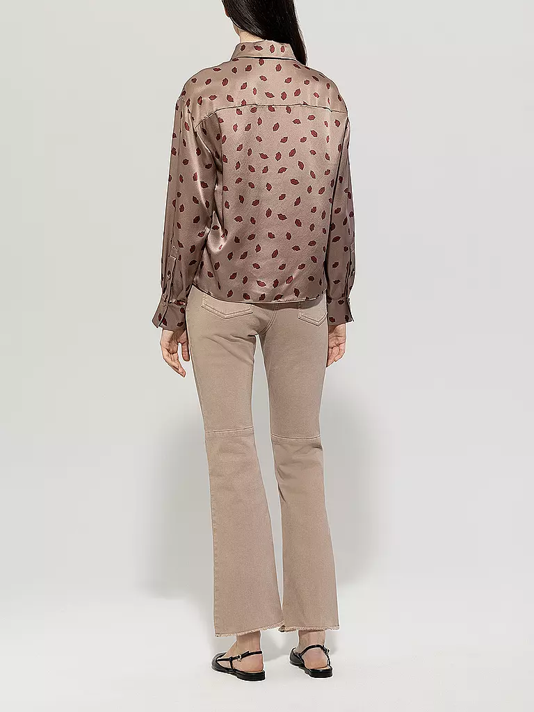 LUISA CERANO | Jeans Flared Fit | Marrón