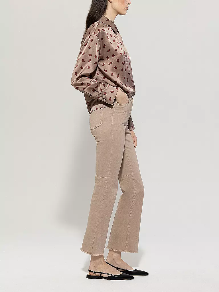 LUISA CERANO | Jeans Flared Fit | Marrón