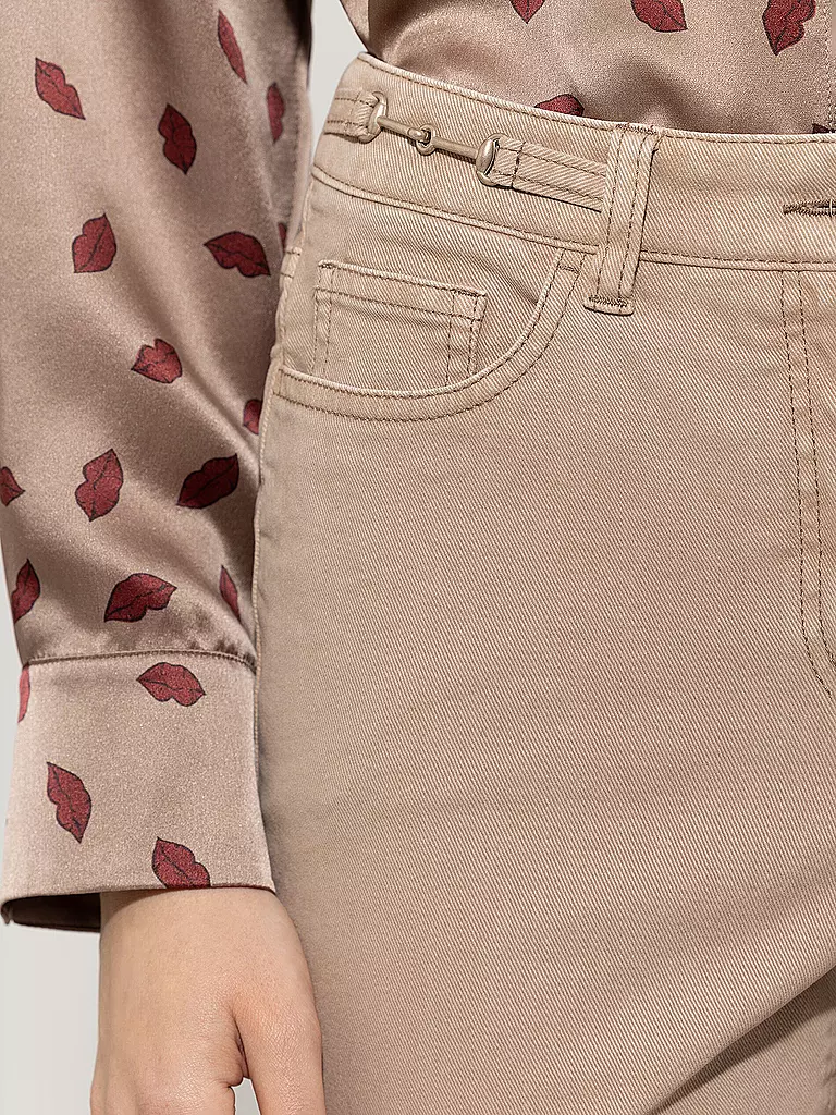 LUISA CERANO | Jeans Flared Fit | Marrón