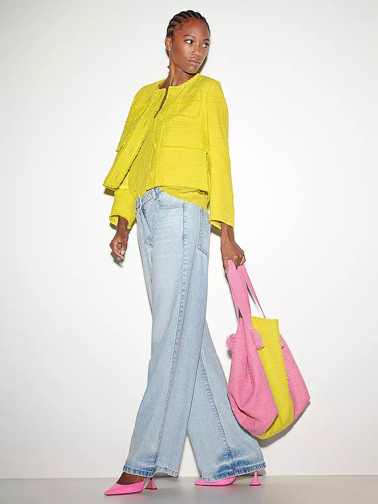 LUISA CERANO | Jeans Wide Leg  | Azul oscuro