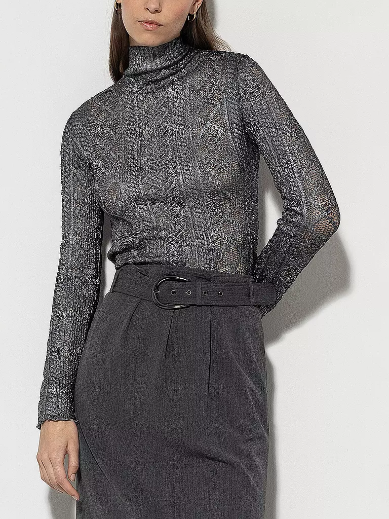LUISA CERANO | Jersey de cuello alto | Gris