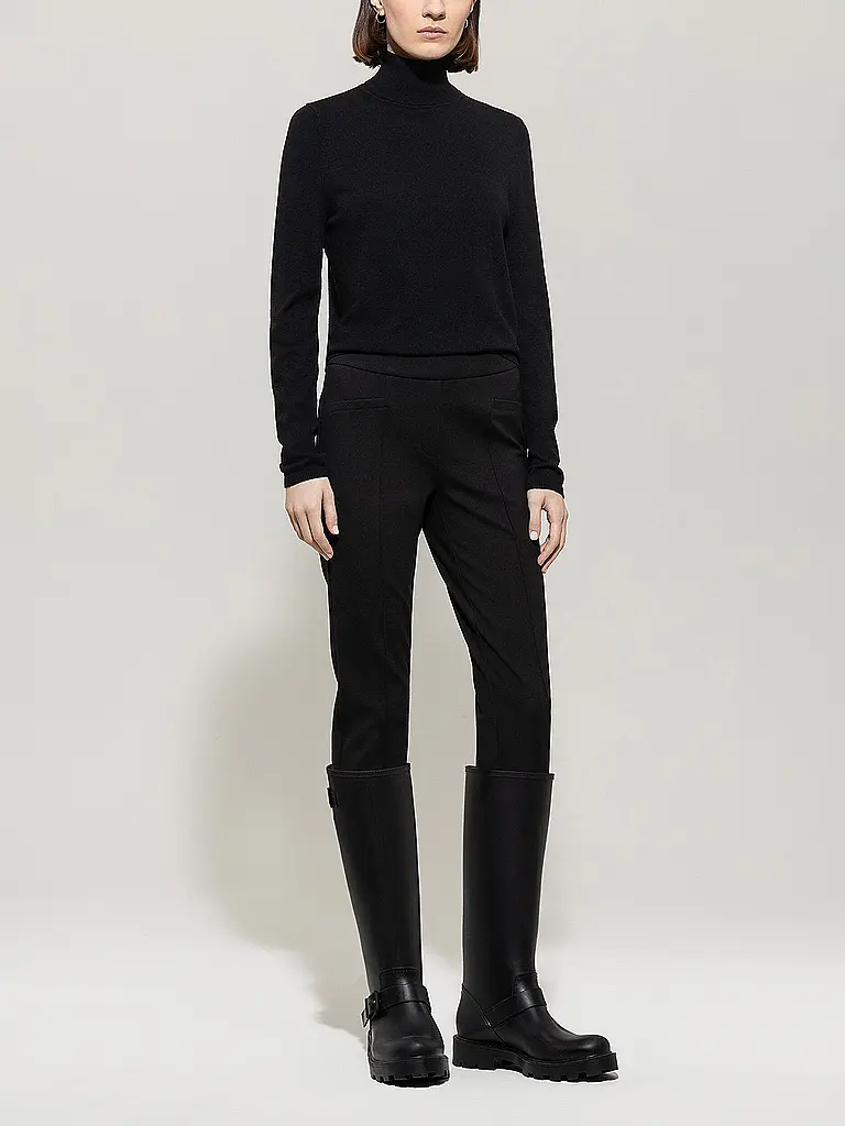LUISA CERANO | Jersey de cuello alto | schwarz