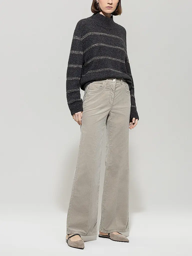 LUISA CERANO | Jersey de cuello alto | Gris