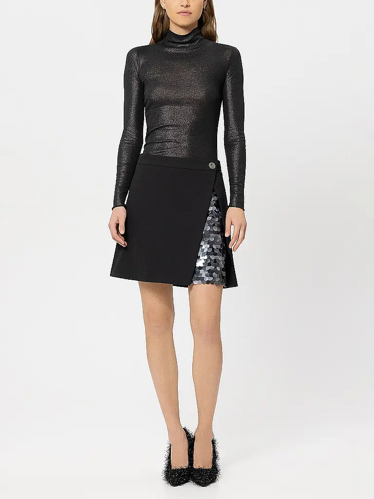 LUISA CERANO | Jersey de cuello alto | Negro