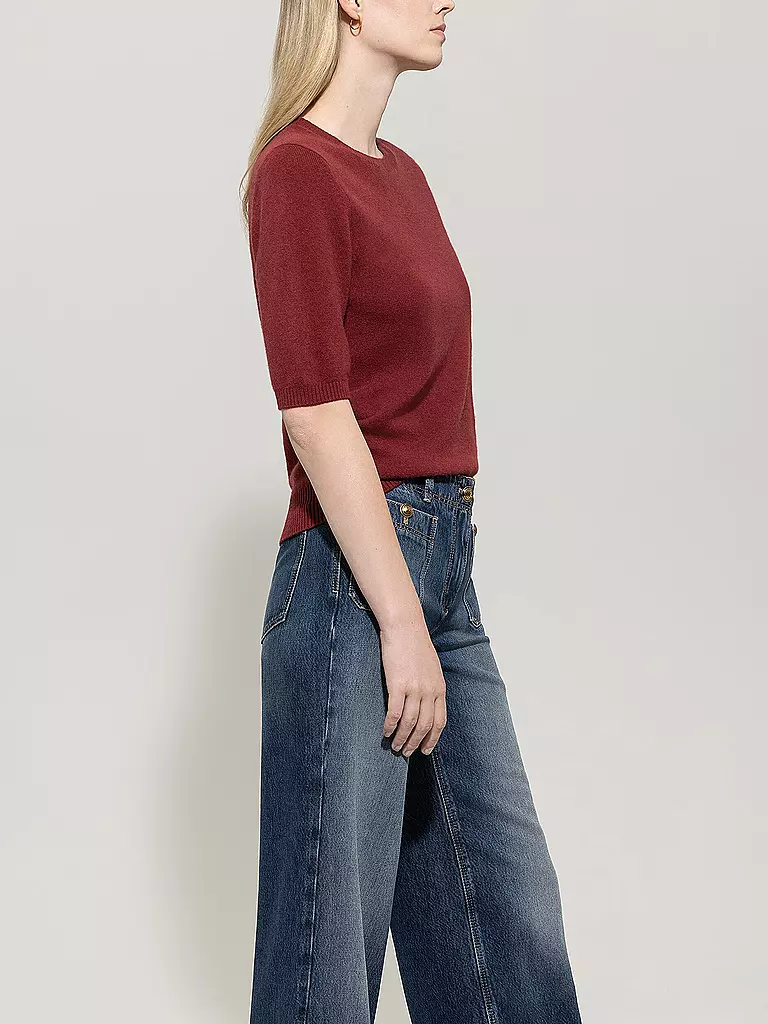 LUISA CERANO | Jersey | Rojo oscuro