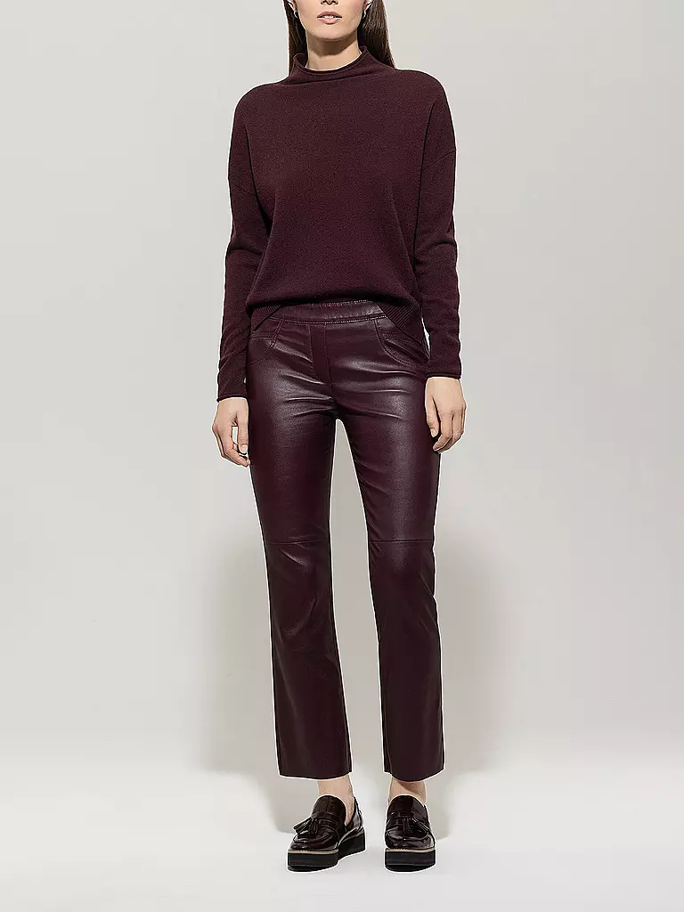 LUISA CERANO | Jersey | Rojo oscuro