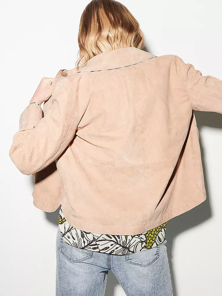 LUISA CERANO | Lederjacke  | Beige