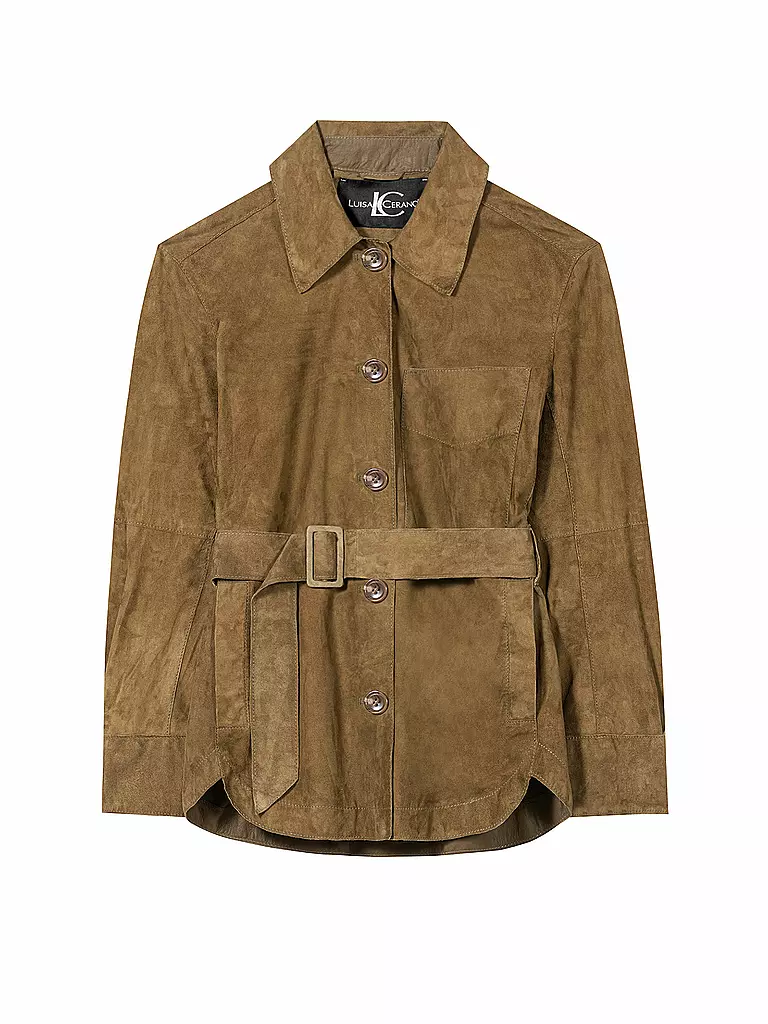 LUISA CERANO | Lederjacke | Marrón