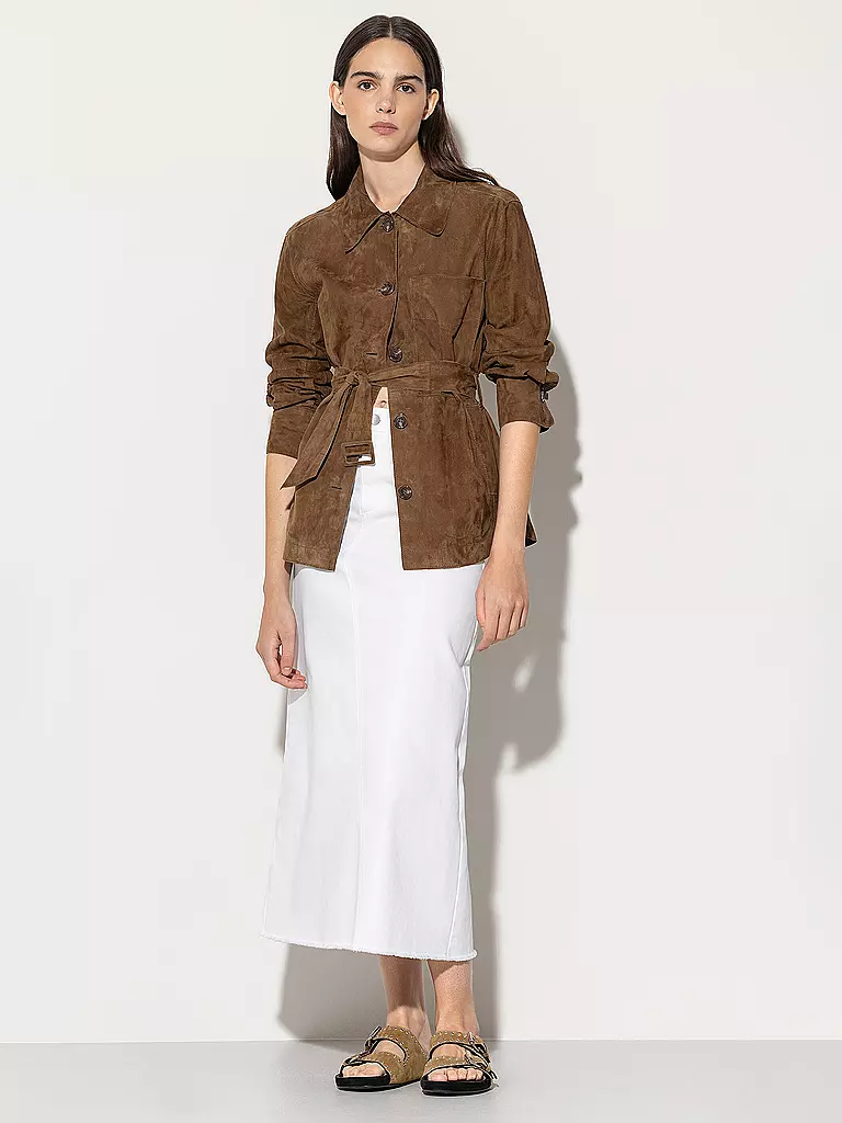 LUISA CERANO | Lederjacke | Marrón