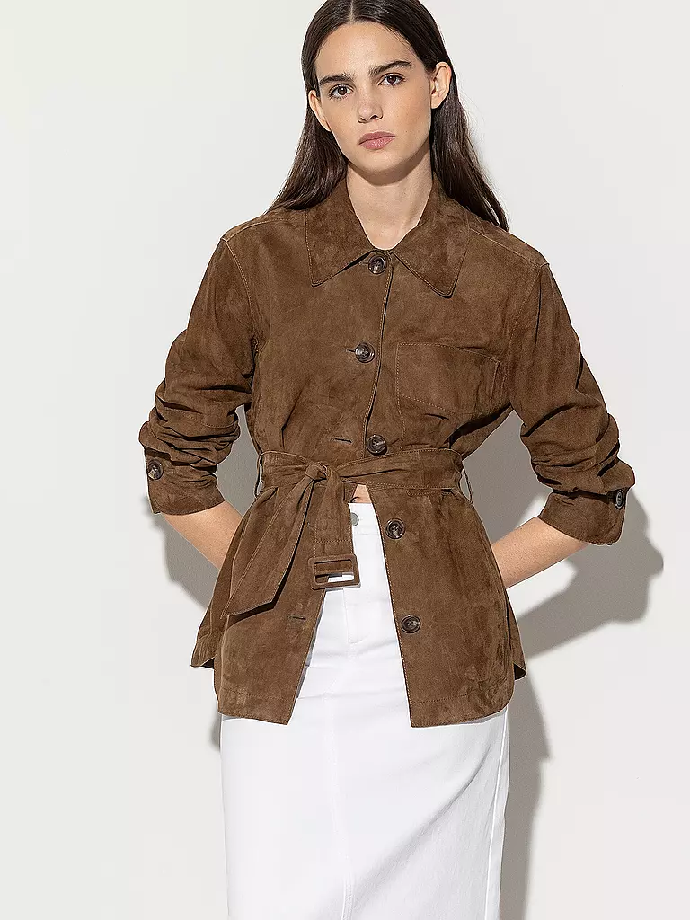 LUISA CERANO | Lederjacke | Marrón