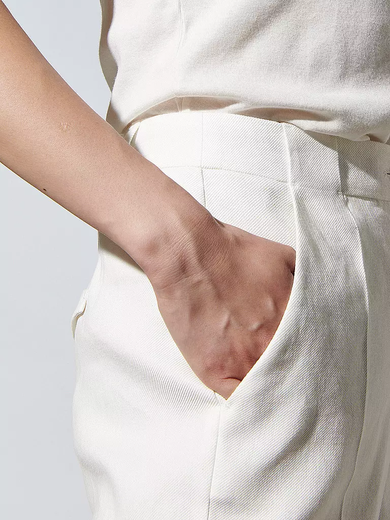 LUISA CERANO | Leinenhose | Blanco